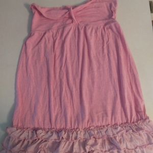 PINK top or beach cover up